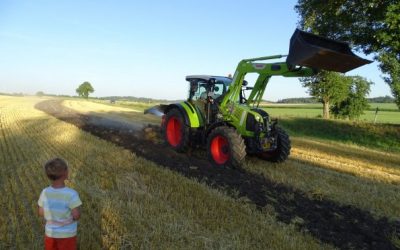 Vorführung Stoppelbearbeitung